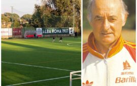 Inaugurato a Roma il campo che porta il nome di Mazzone
