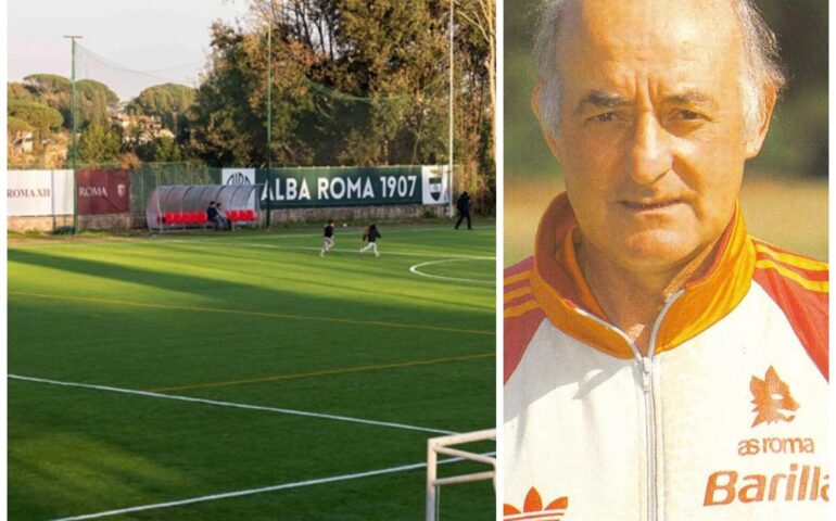 Inaugurato a Roma il campo che porta il nome di Mazzone