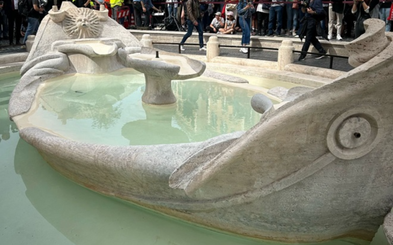 La fontana della Barcaccia