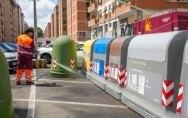 Rifiuti, arrivano a Magliana le campane bilaterali