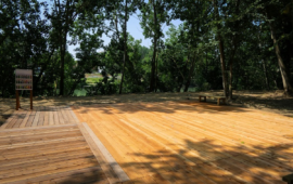 Inaugurato il parco d’affaccio tra Ponte Milvio e Ponte Flaminio