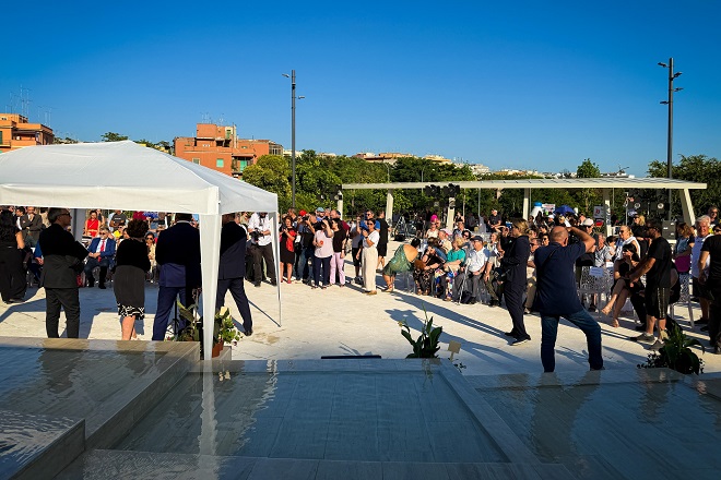 Inaugurazione della Rambla di Pietralata