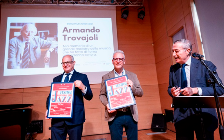 La cerimonia per Trovajoli