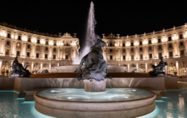 La fontana restaurata