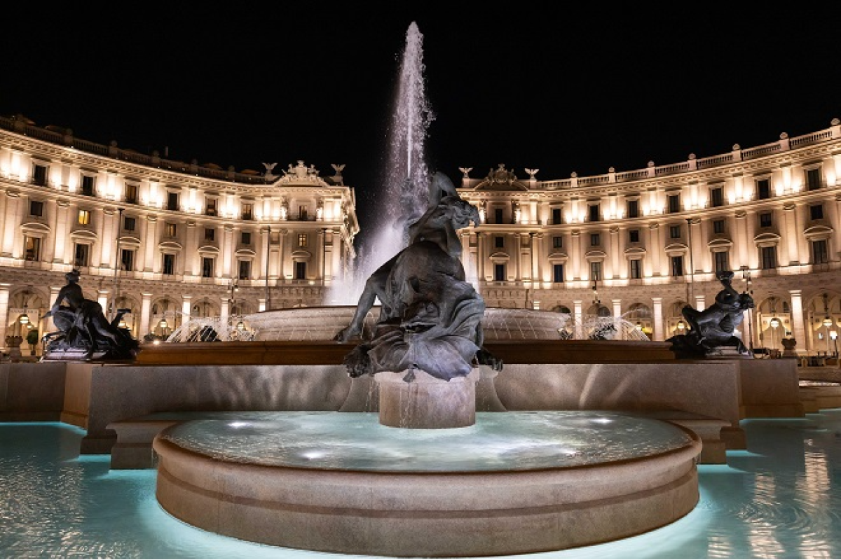 Roma risplende con le Naiadi: completato il restauro della fontana simbolo della Capitale