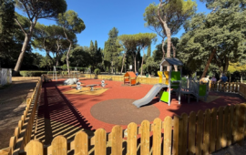 Il parco degli Scipioni rinasce con una nuova area ludica per bambini e famiglie