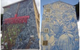 Roma, un viaggio tra i murales di San Basilio racconta la forza della periferia