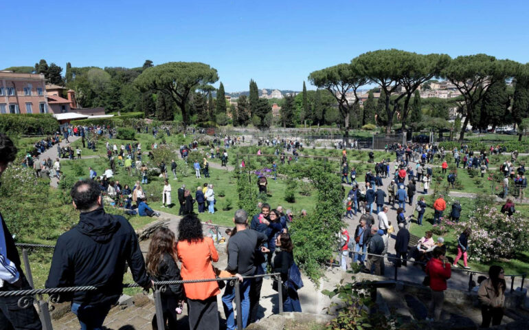 Il roseto di Roma