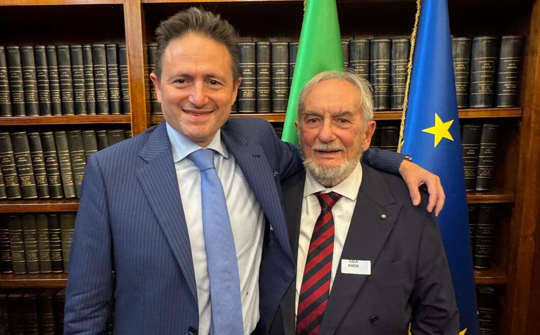 Ruggero Alcanterini e Ezio Bonanni