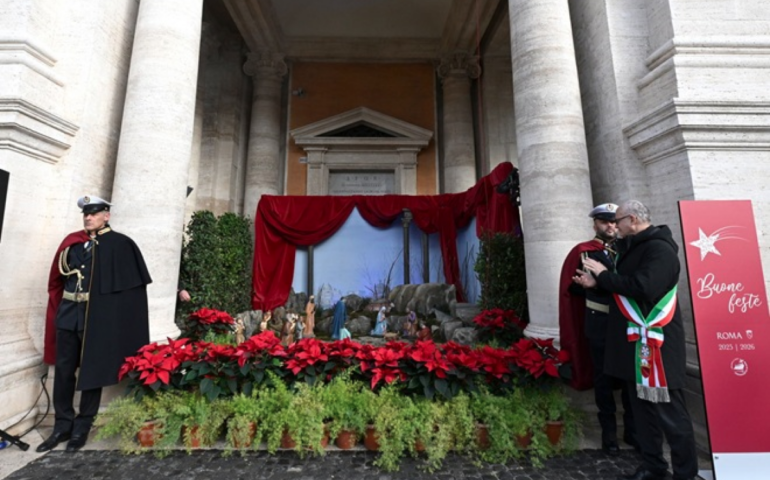 Il presepe di Piazza del Campidoglio