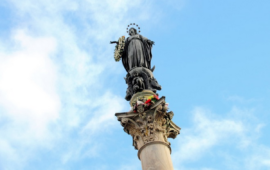 Roma, cerimonia a piazza Mignanelli, accensione luminarie e albero