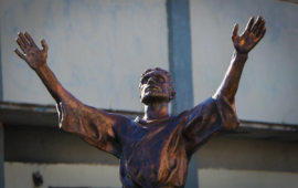 La statua di San Francesco