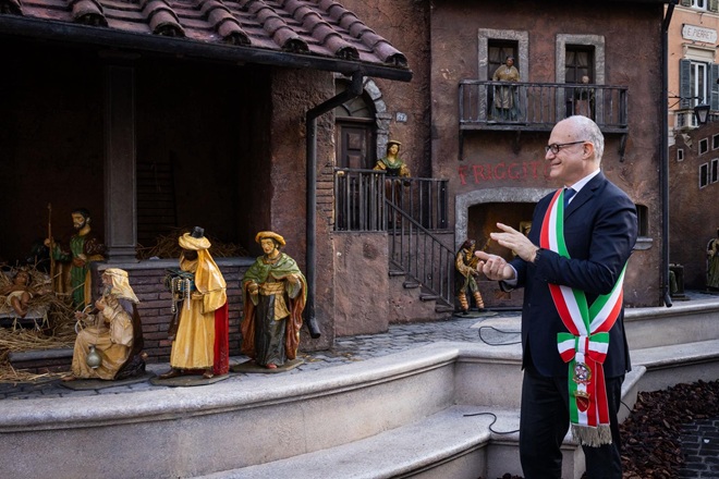 Gualtieri e il presepe Pinelliano