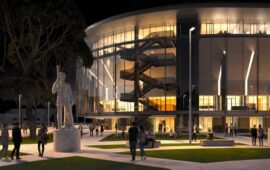 Il render del Centrale a Roma