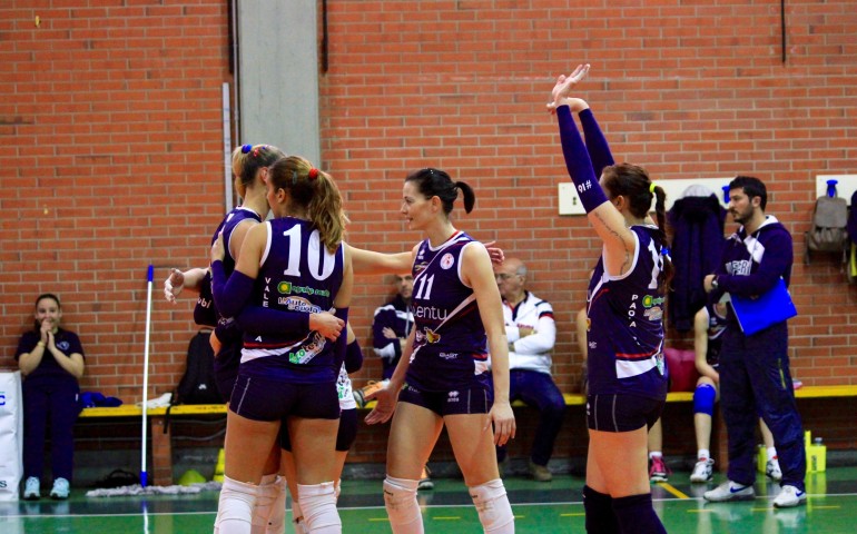 Volley, B. Passo falso a Sabaudia per le ragazze dell’Alfieri.