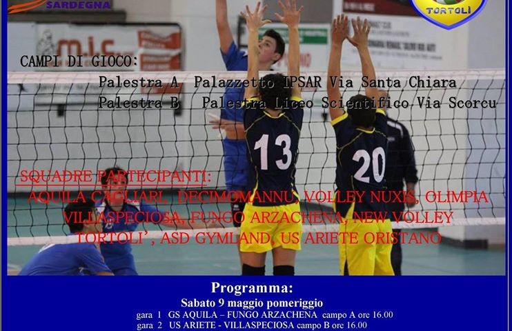 La New Volley Tortolì, alle finali regionali Under 14 Maschili