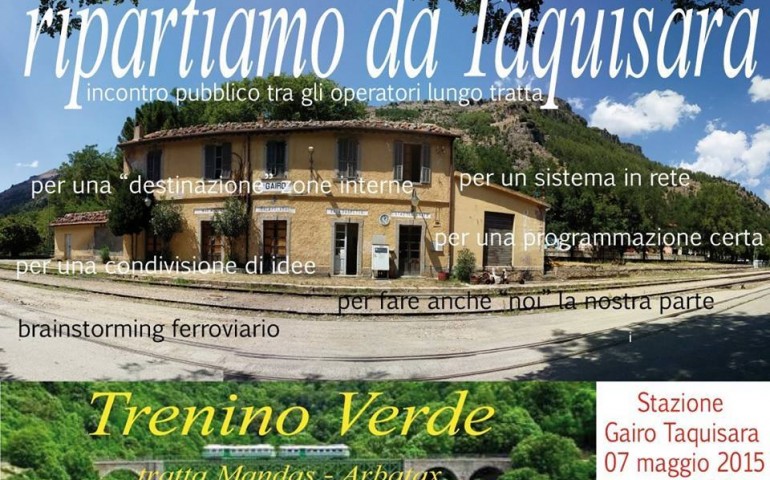 “Ripartiamo da Taquisara”. Oggi l’incontro con gli operatori turistici per creare una rete turistica funzionale al Trenino Verde