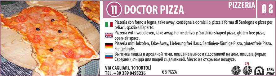 Doctor pizza tortoli