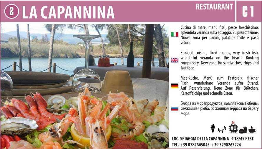 la capannina pesce ristorante freschissimo spiaggia 