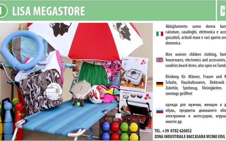 lisa megastore mare accessori elettronica xalzatura