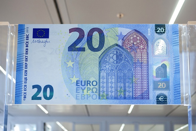 Arriva la nuova banconota da 20 euro