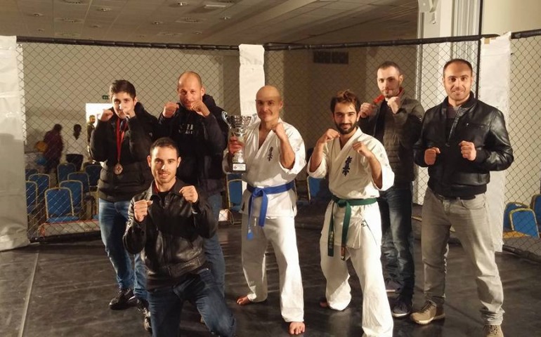 Campionati di arti marziali full contact. Gli atleti del Kyokushinkai primi ogliastrini a partecipare