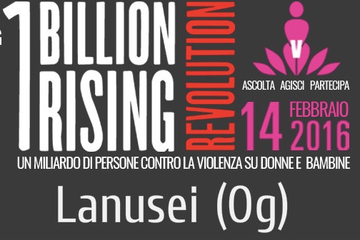 One Billion Rising Revolution 2016: anche Lanusei dice no alla violenza su donne e bambine