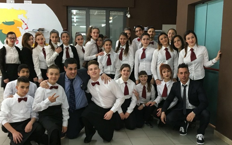 Gli studenti del concorso The best coffee