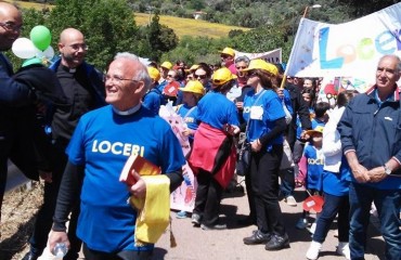 Don Piroddi, Marcia della Pace Loceri