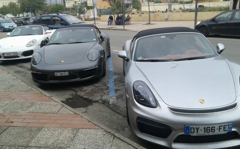 Porsche a Tortolì