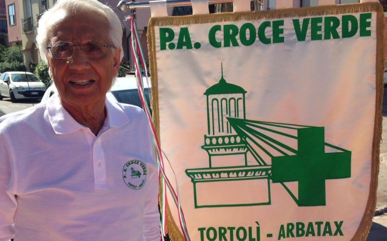 Tonino Arras, presidente Croce Verde Tortolì
