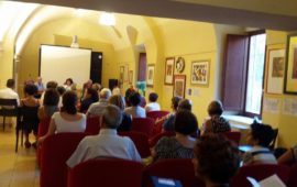 Un momento della presentazione del libro "Il vescovo rivoluzionario"