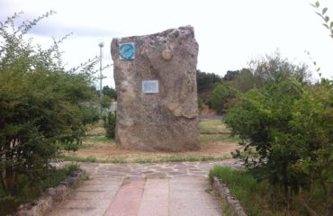 Il monumento che ricorda Giacomo Mameli