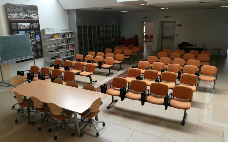 La sala polifunzionale di Gairo