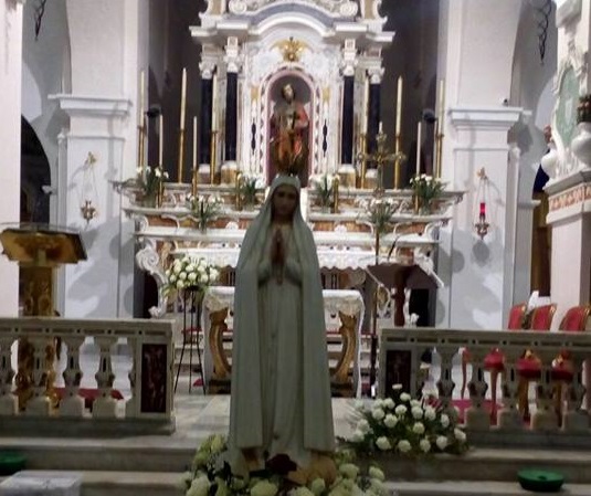 La Madonna di Fatima a Tortolì, cattedrale S.Andrea