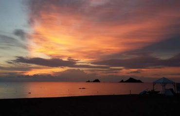 L'isolotto d'Oglistra visto dalla spiaggia di Tancau. ( foto M.Mereu)