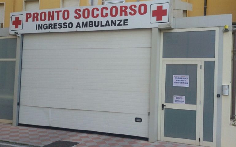 Ospedale di Lanusei. L’ingresso al Pronto soccorso è stato temporaneamente spostato