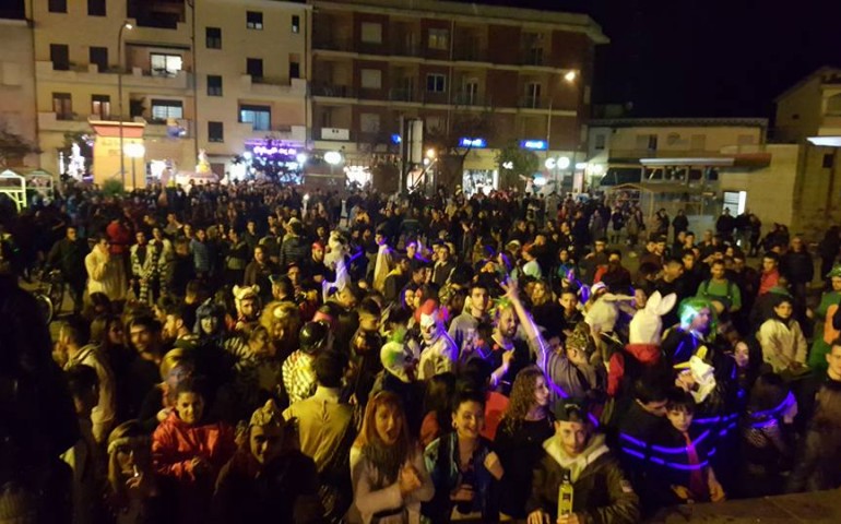 Un momento del carnevale 2016 a Tortolì