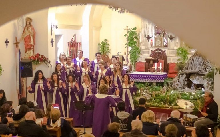 Il coro Tell Thee Gospel di Telti stasera in concerto presso il salone parrocchiale di Jerzu