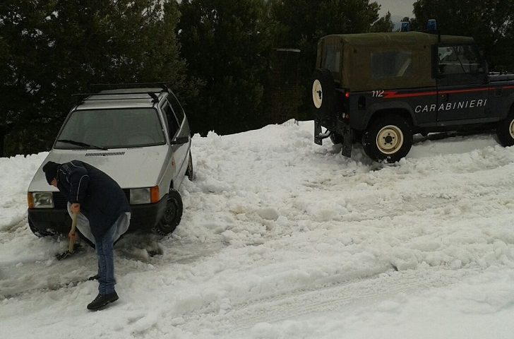 Emergenza maltempo in Ogliastra, dopo la neve fioccano le polemiche. Sabatini: “Ritardi non ammissibili”