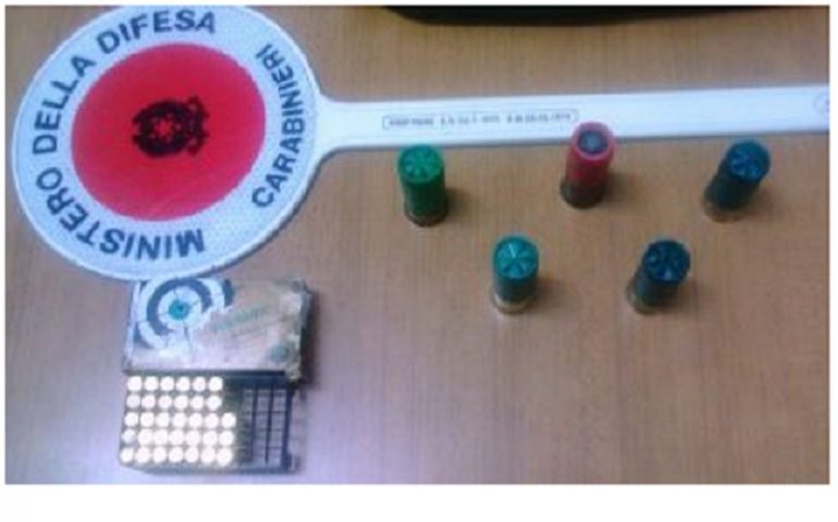 Controlli dei carabinieri a Talana: 35enne di Urzulei denunciato per porto abusivo di munizioni