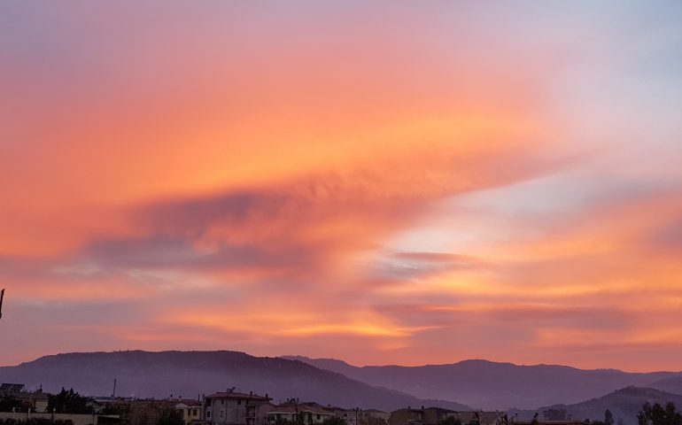 Le foto dei lettori. Uno splendido tramonto tortoliese nello scatto di Alessandra Depau