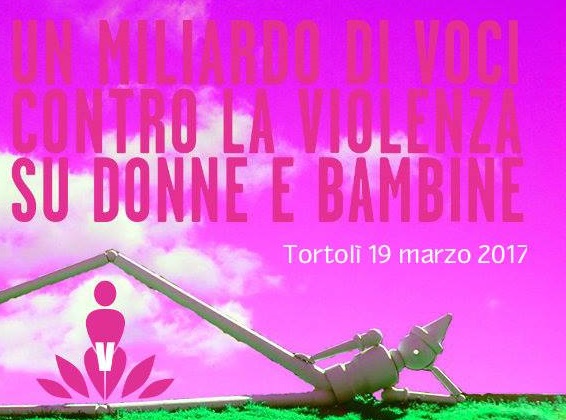 Voltalacarta per One Billion Rising 2017: il 19 marzo a Tortolì l’Ogliastra dice NO alla violenza su donne e bambine.
