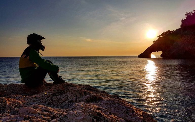 Le foto dei lettori. Dopo una pedalata, il giusto riposo a Goloritzè