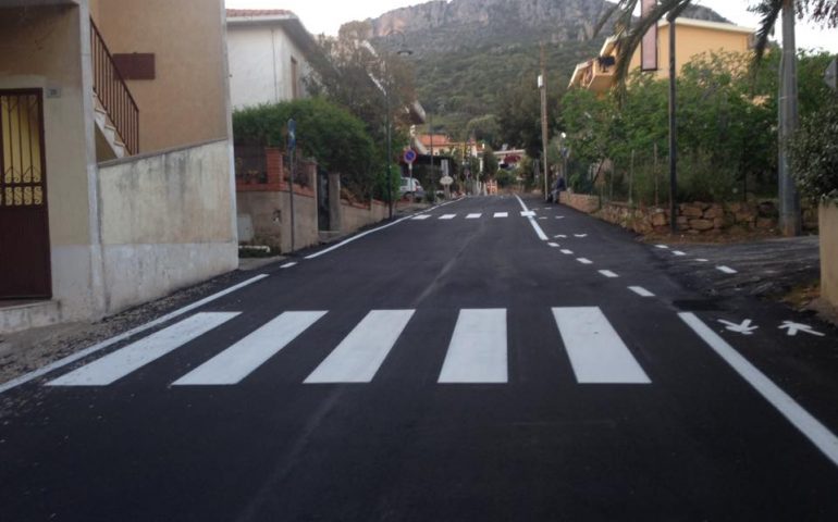 Santa Maria si fa bella in attesa dell’estate. Percorso pedonale in viale Plammas