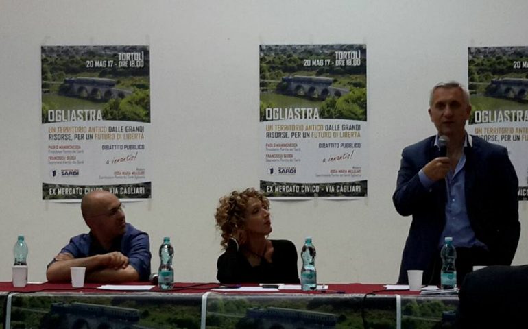 Paolo Maninchedda a Tortolì: «Siamo pronti ad un’assunzione di responsabilità»