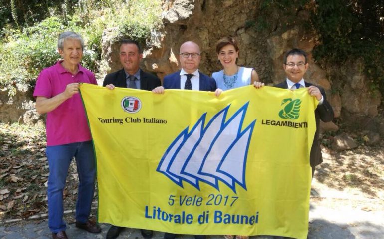 A Roma Legambiente premia Baunei con le ambite Cinque Vele