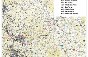 La mappa degli interventi