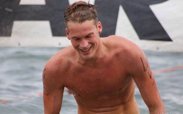 La Sardegna ha un nuovo campione Italiano di nuoto: Marcello Guidi magnifico vincitore nella 2,5 km di fondo