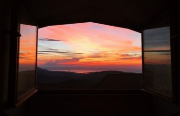 alba vista da Lanusei ( foto B.Loi)